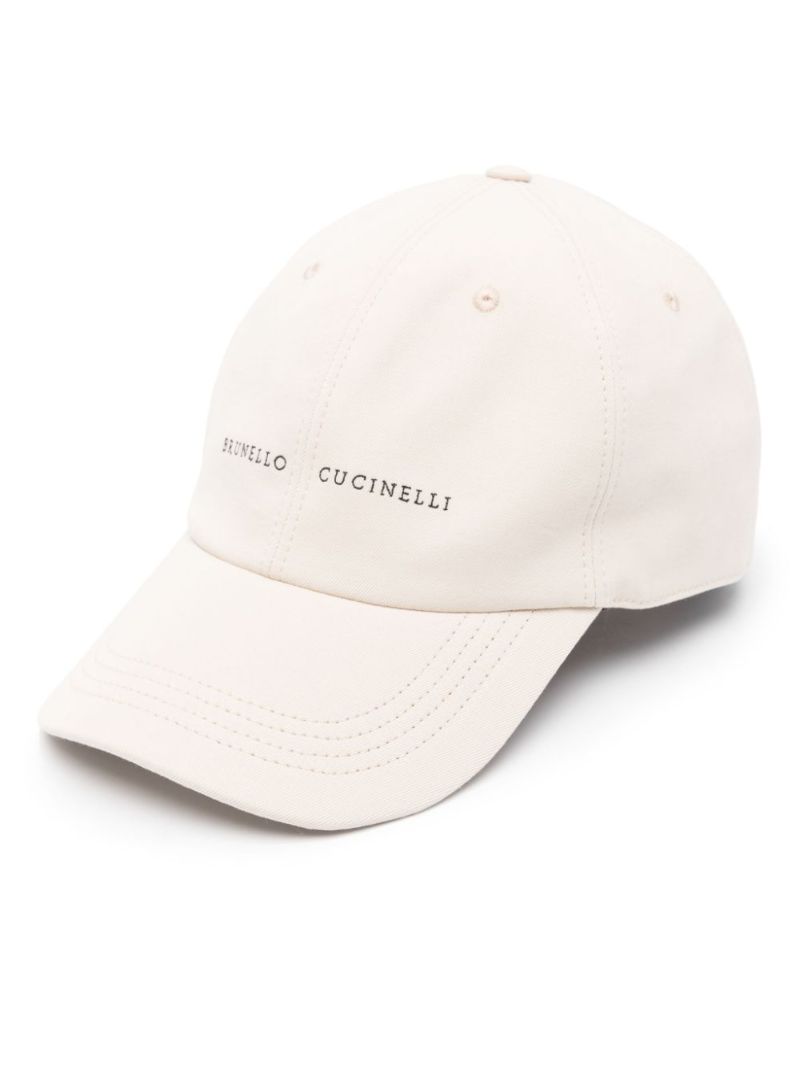 Neutral Logo-embroidered Cotton Baseball Cap