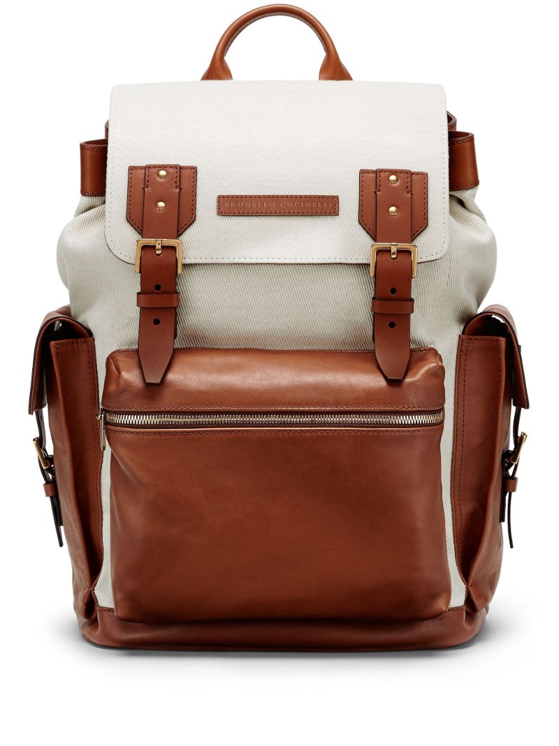 Neutral Logo-patch Backpack