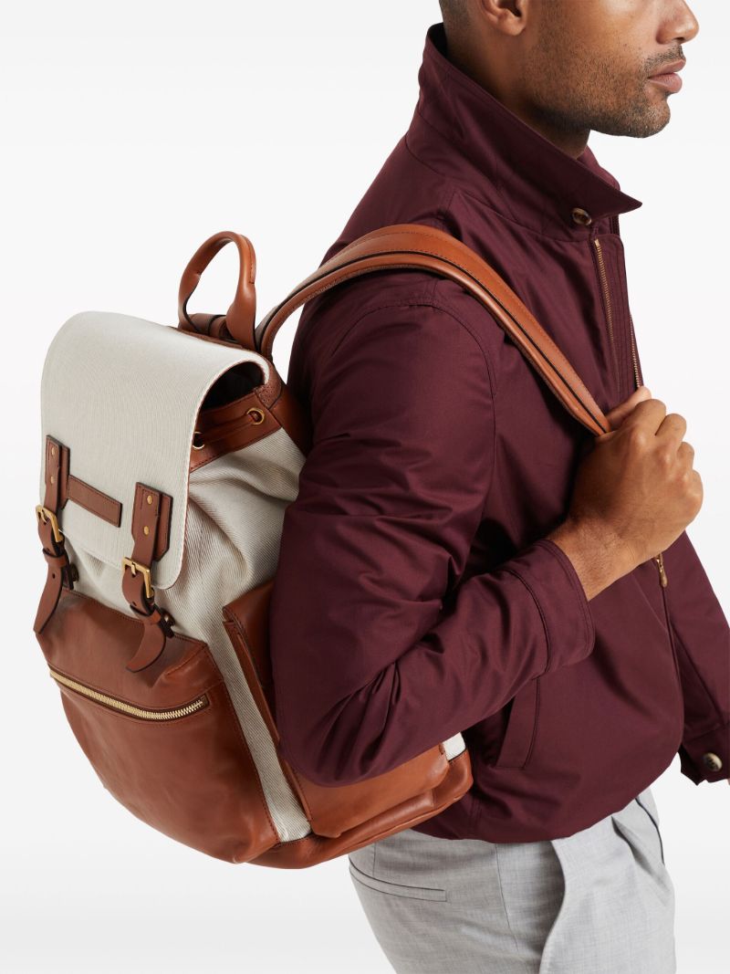 Neutral Logo-patch Backpack