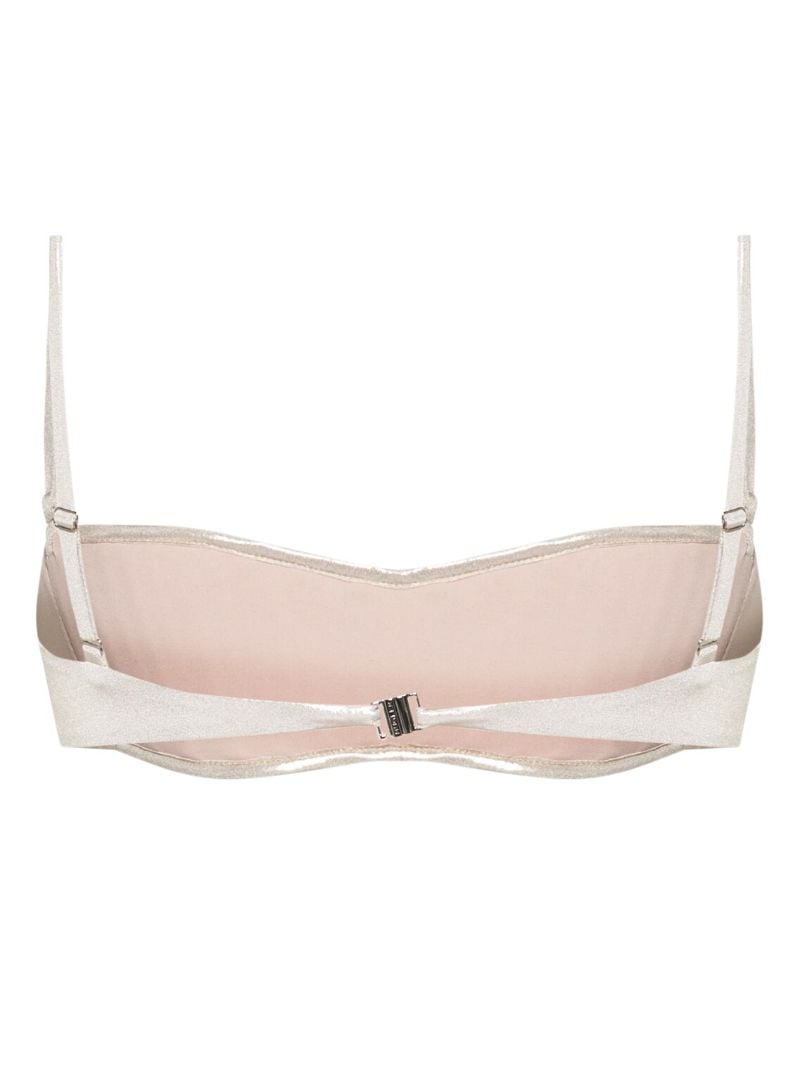 Neutral Corsetry Boned Bikini Top