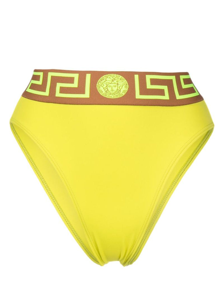 Yellow Greca Bikini Bottoms