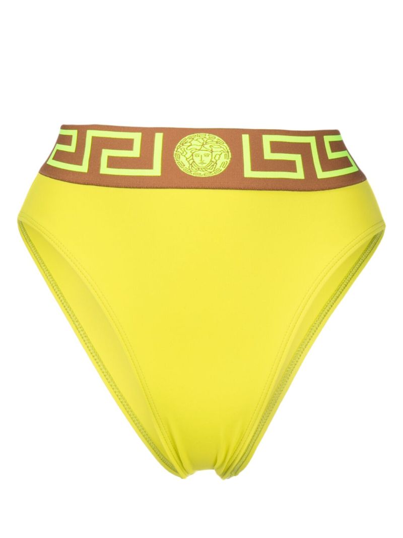 Yellow Greca Bikini Bottoms