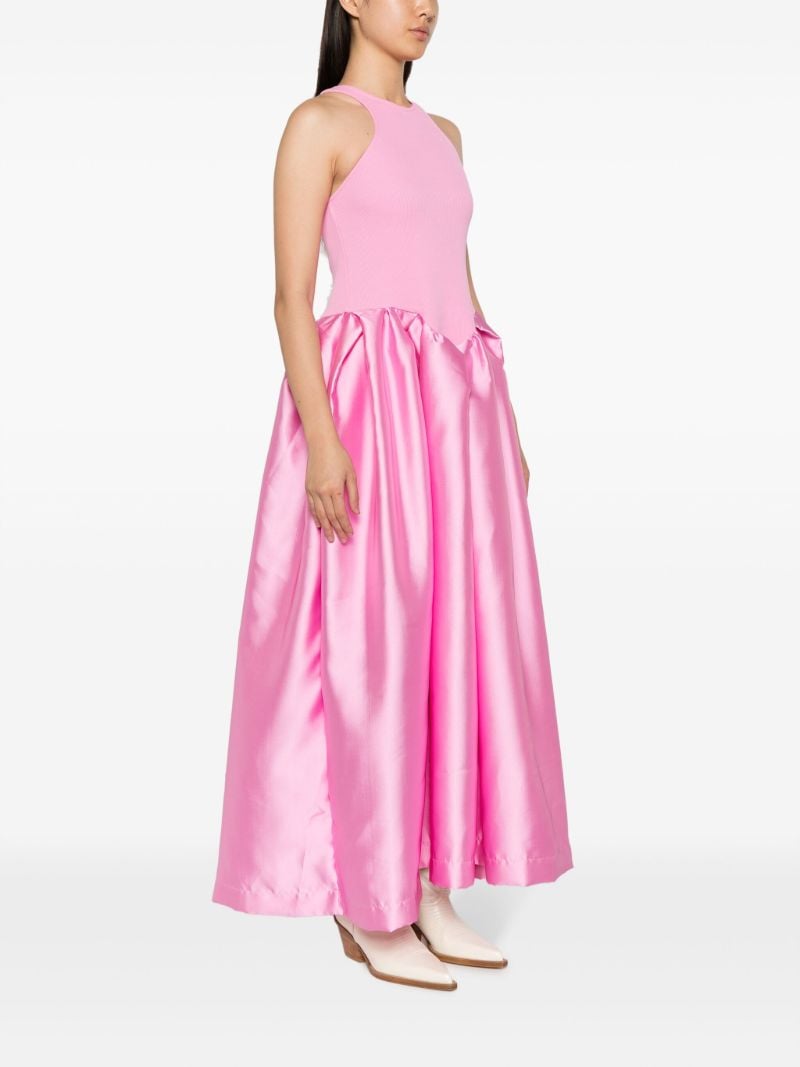 Pink Puff Skirt Dress