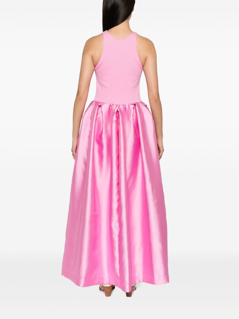Pink Puff Skirt Dress