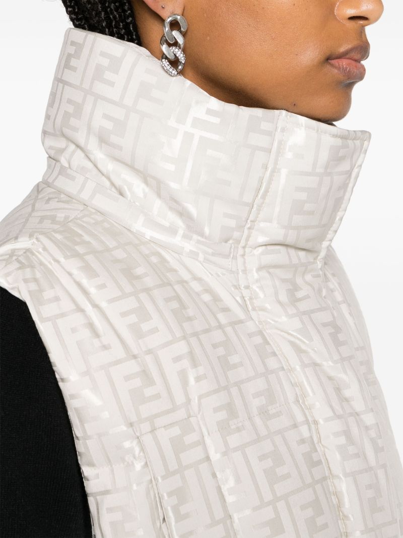 Grey Ff Padded Ski Gilet