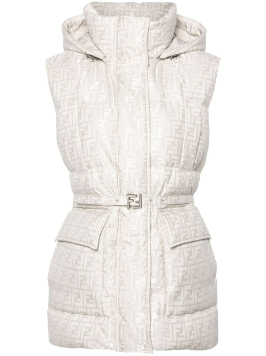 Grey Ff Padded Ski Gilet