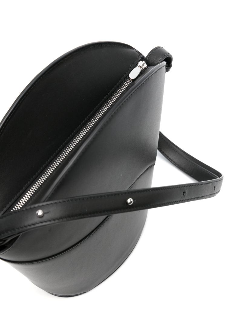 Black Oru Leather Shoulder Bag