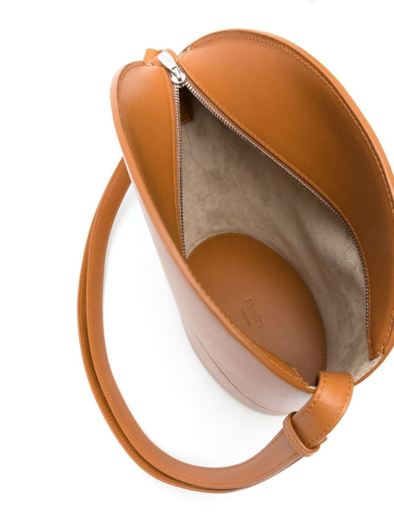 Brown Oru Leather Shoulder Bag