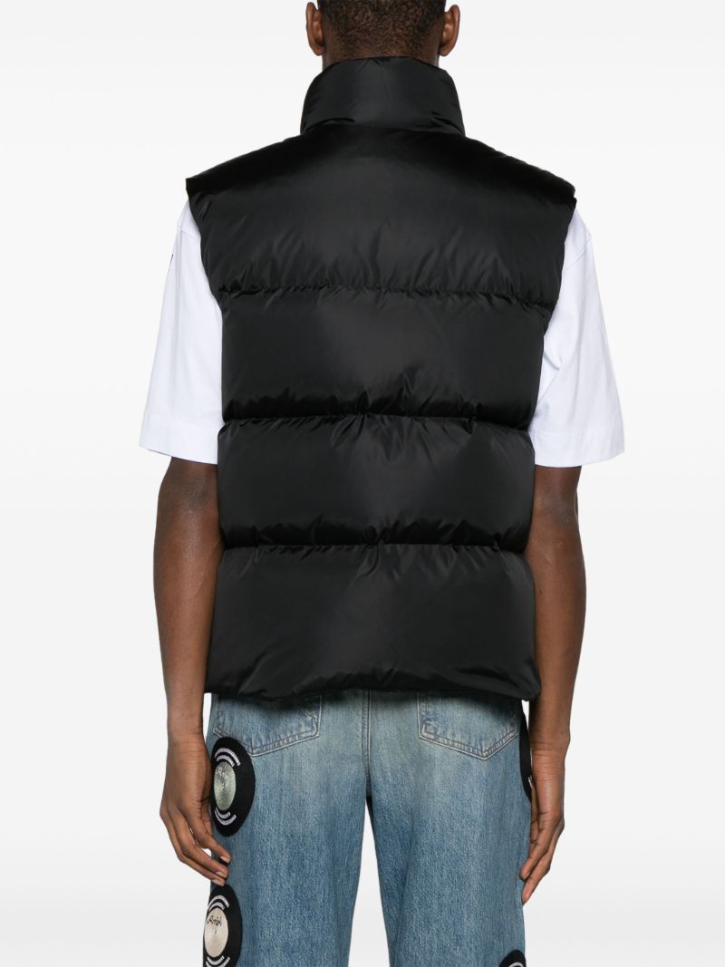Black Monogram Ski Gilet