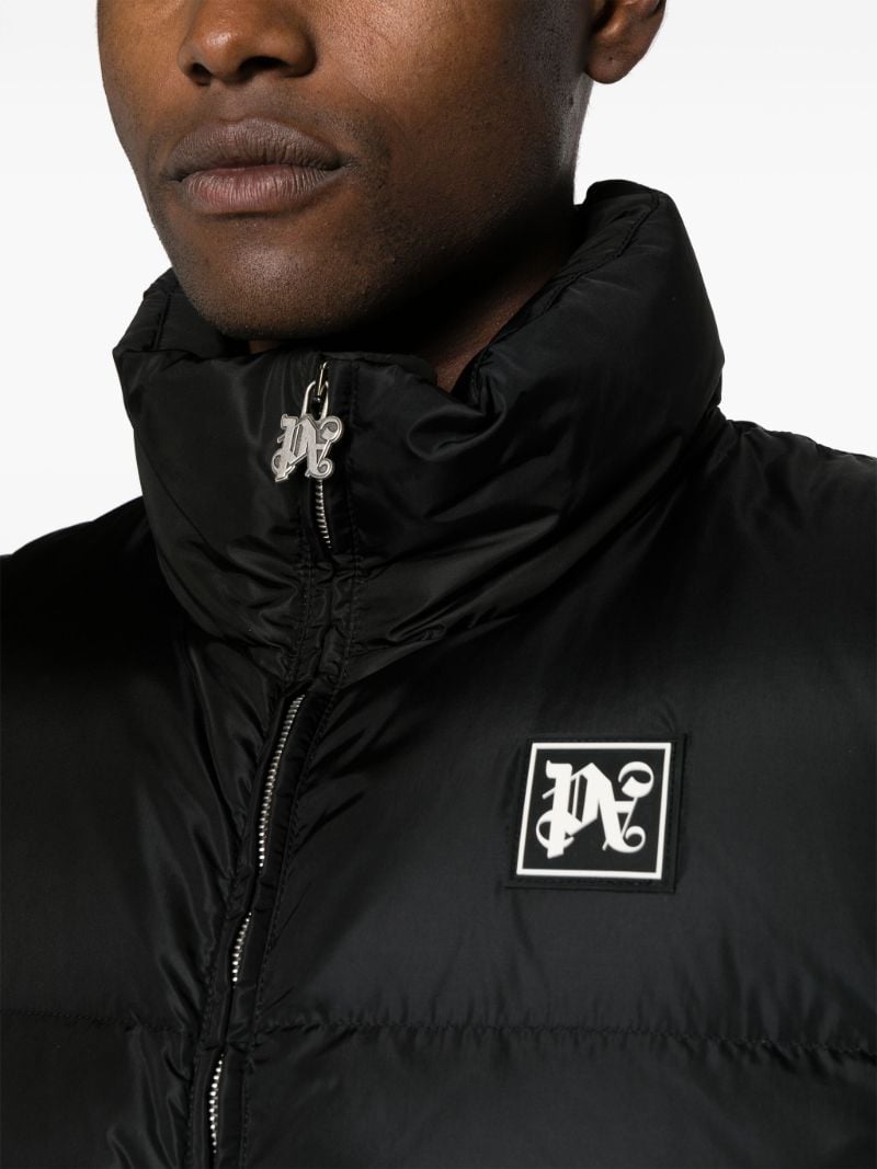 Black Monogram Ski Gilet