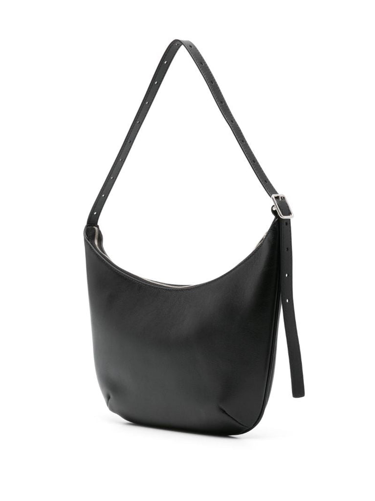 Black Mary-kate Leather Shoulder Bag