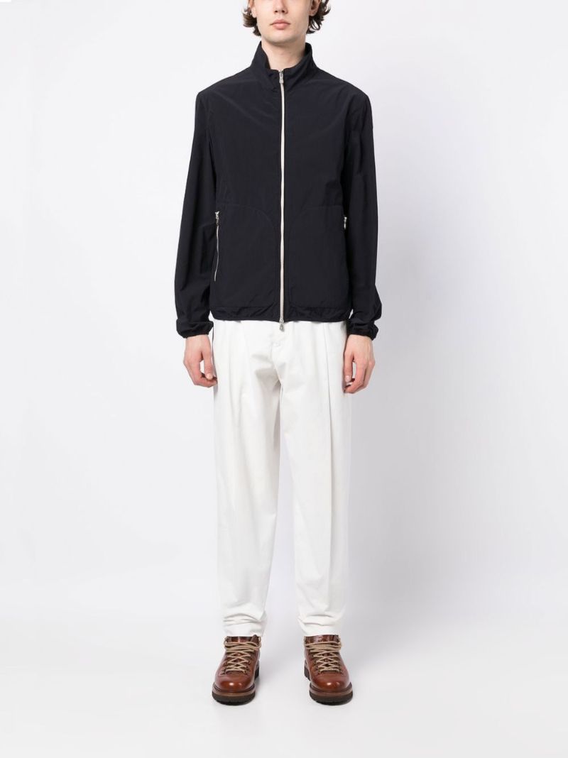 Blue Zip-up Track Jacket