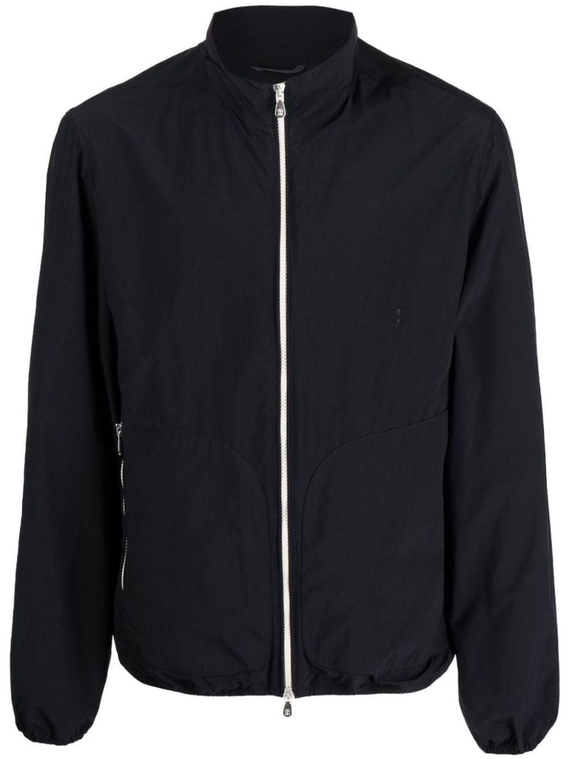Blue Zip-up Track Jacket