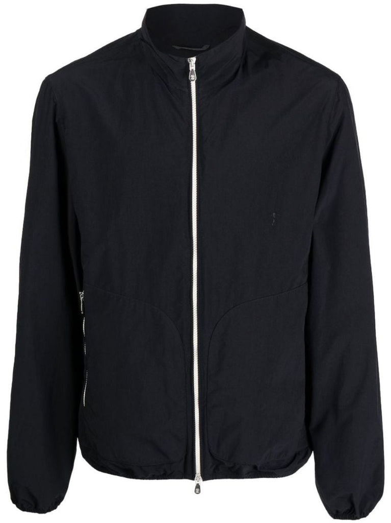 Blue Zip-up Track Jacket