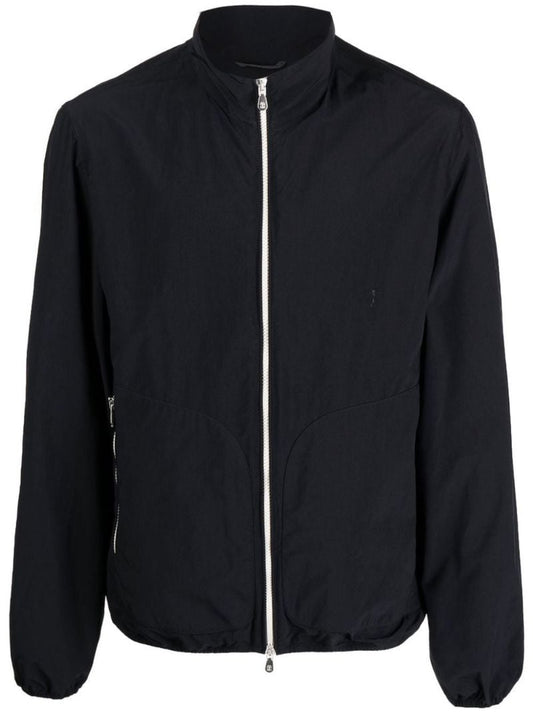 Blue Zip-up Track Jacket