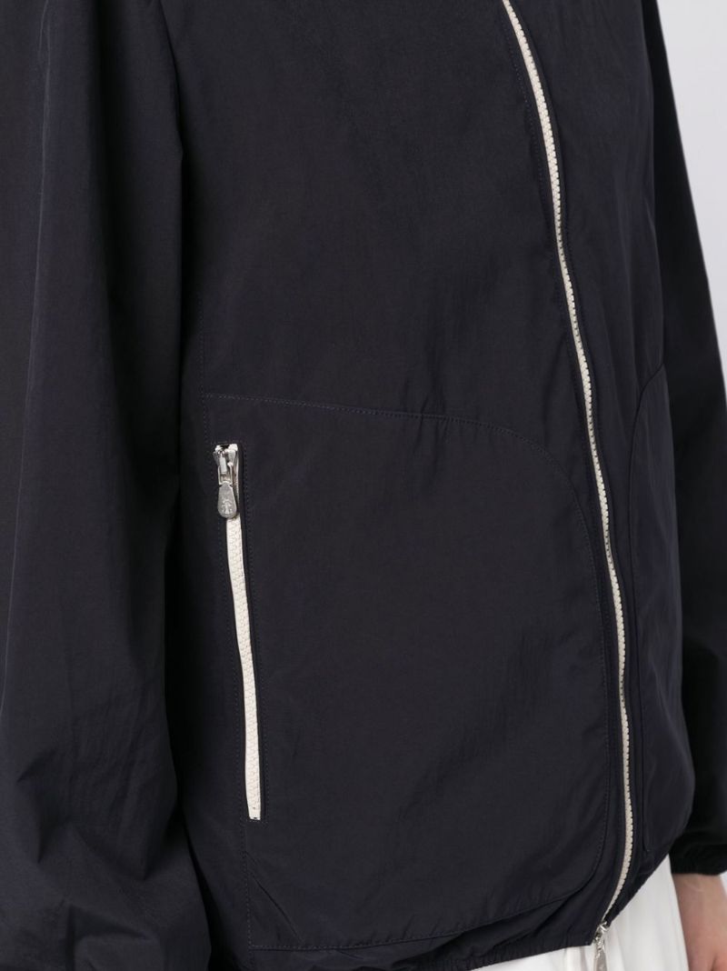 Blue Zip-up Track Jacket