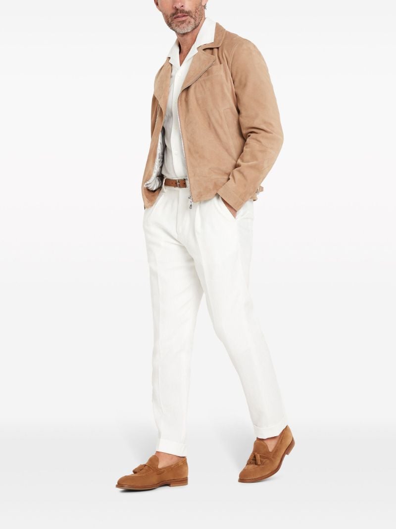 White Striped Cotton Shirt