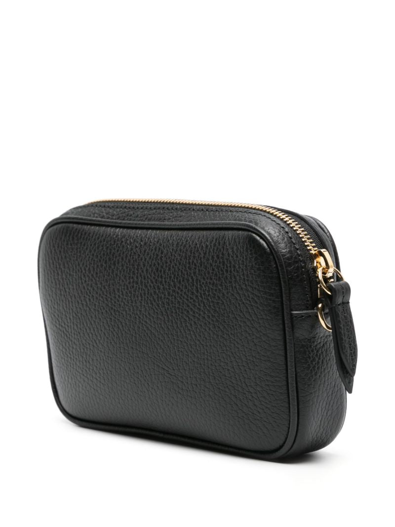 Black Gg Marmont Leather Mini Bag
