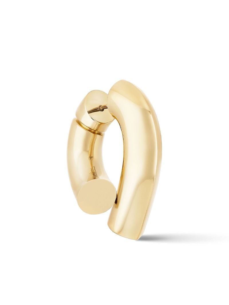 18k Yellow Gold Oera Hoop Earrings