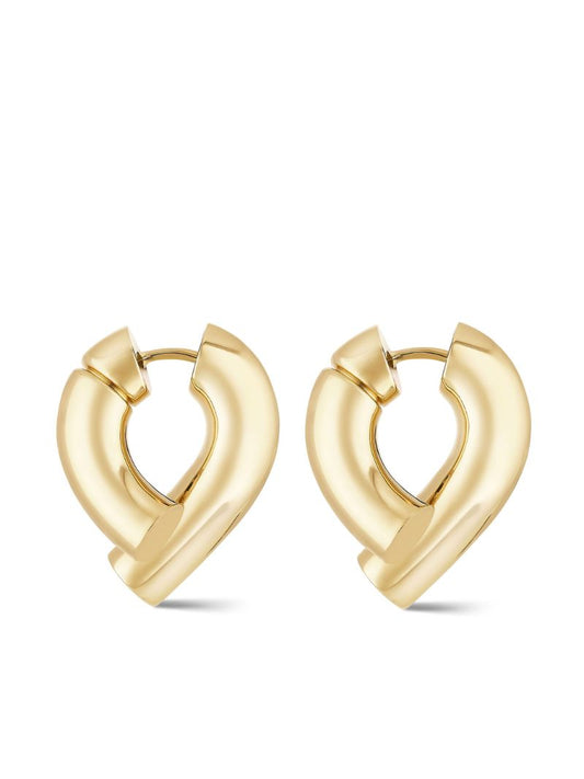 18k Yellow Gold Oera Hoop Earrings
