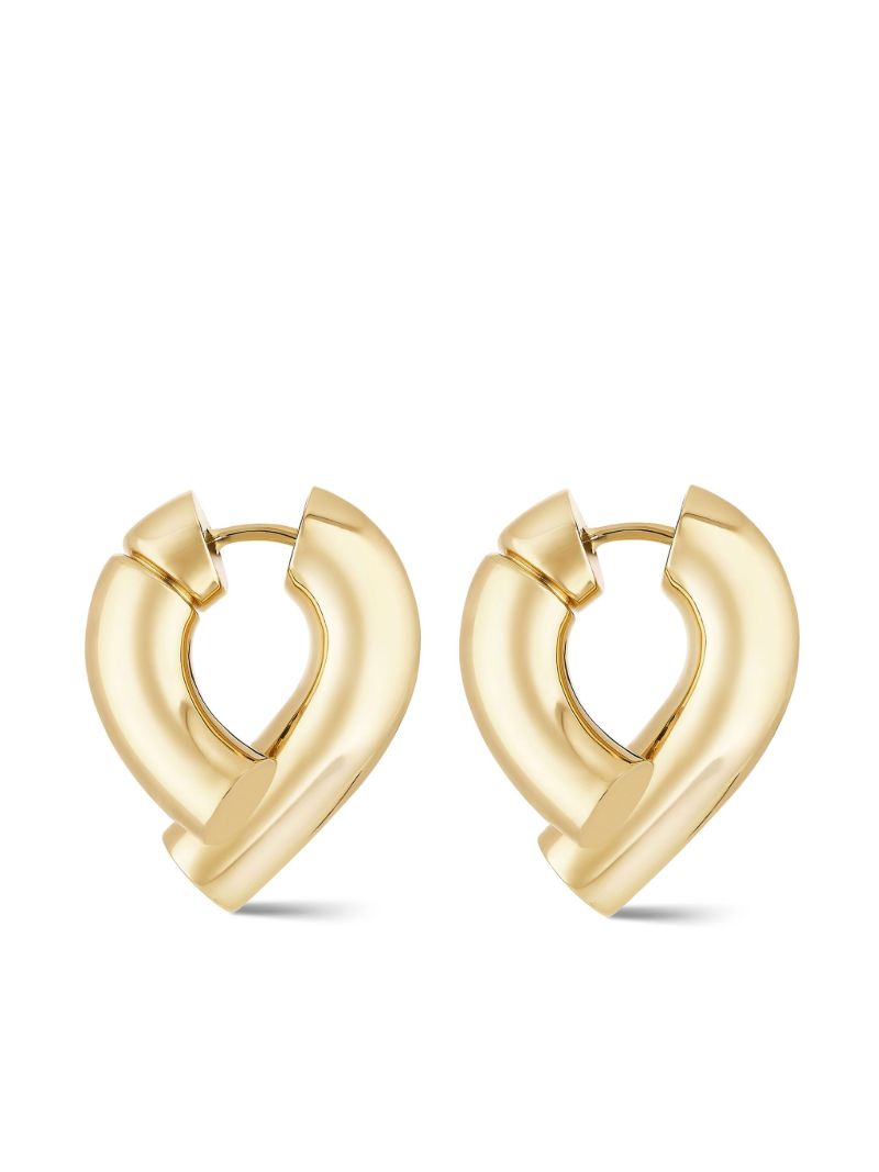 18k Yellow Gold Oera Hoop Earrings