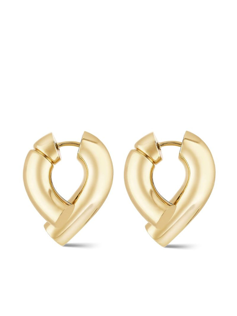18k Yellow Gold Oera Hoop Earrings