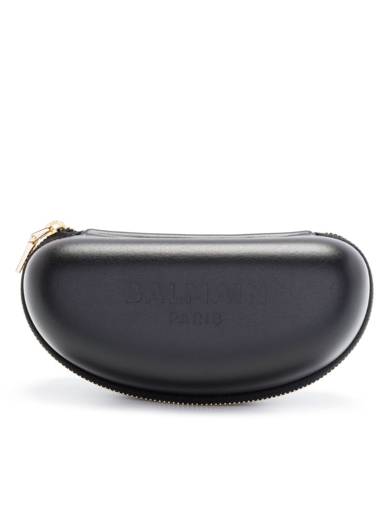 Gold-tone Major Rectangle-frame Sunglasses