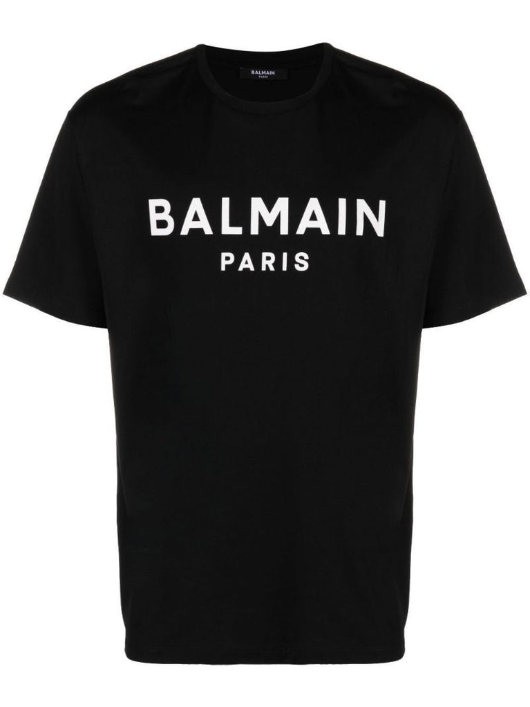 Black Logo Print T-shirt