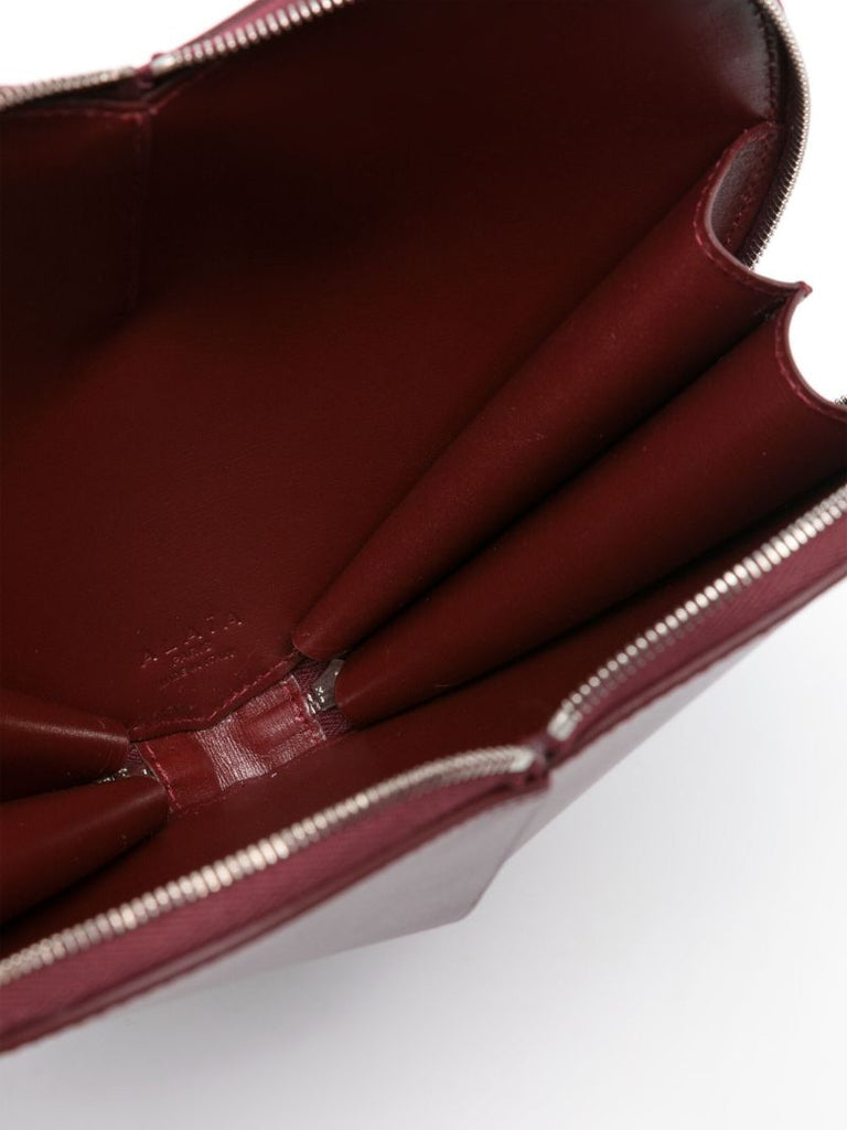 Red Le Coeur Leather Cross Body Bag