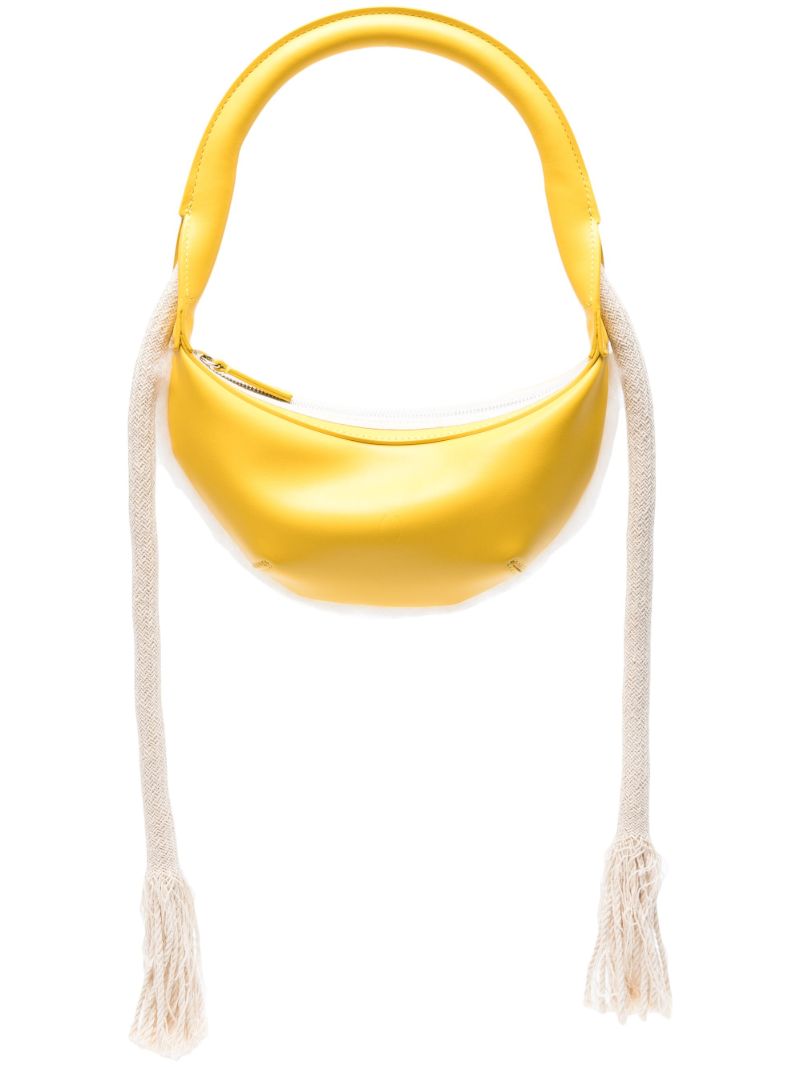 Yellow Inni Leather Shoulder Bag