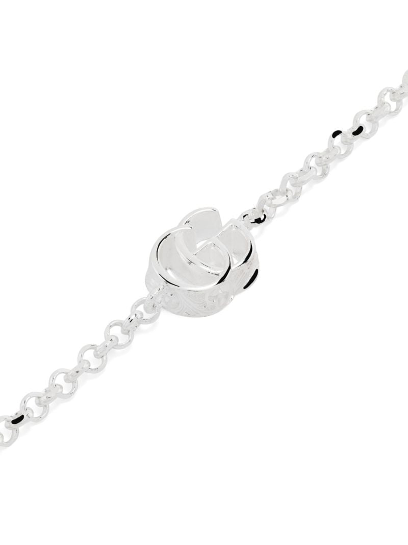 Sterling Silver Gg Marmont Bracelet