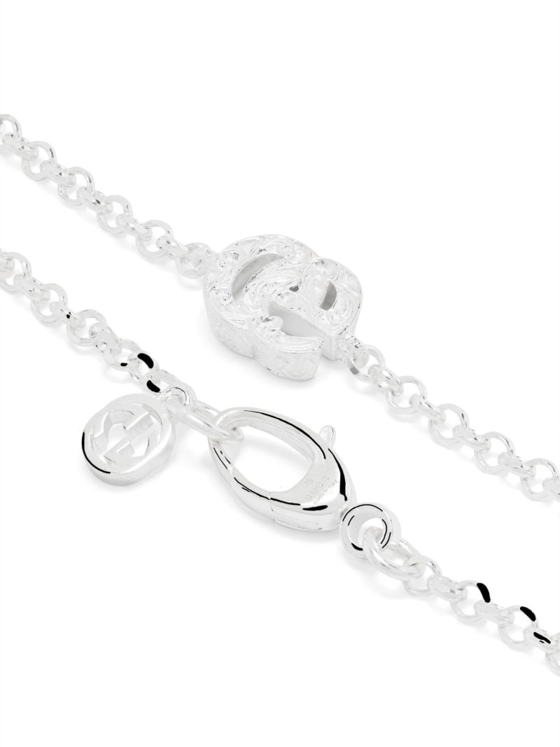 Sterling Silver Gg Marmont Bracelet