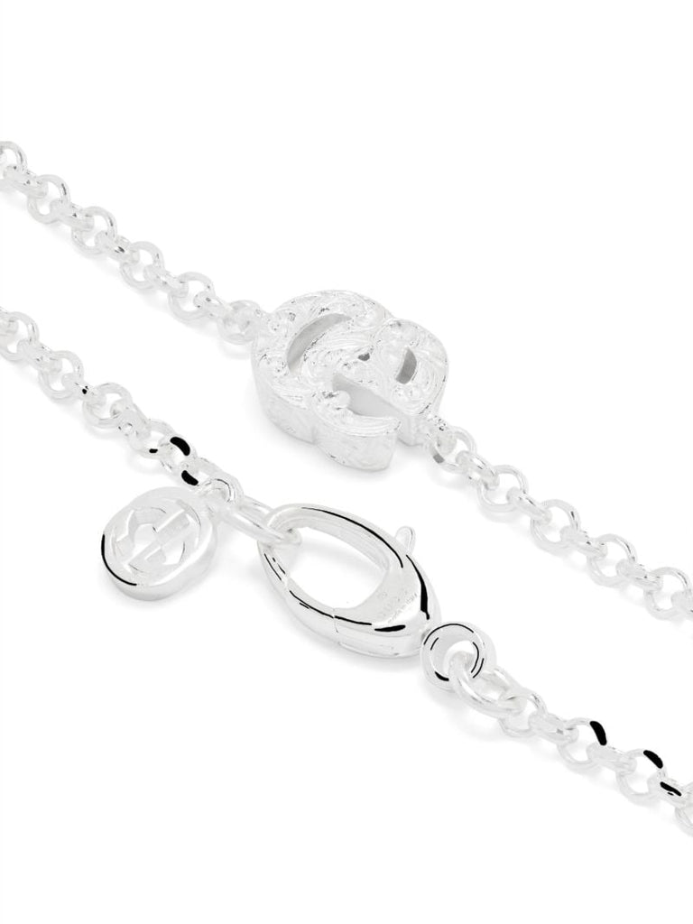 Sterling Silver Gg Marmont Bracelet