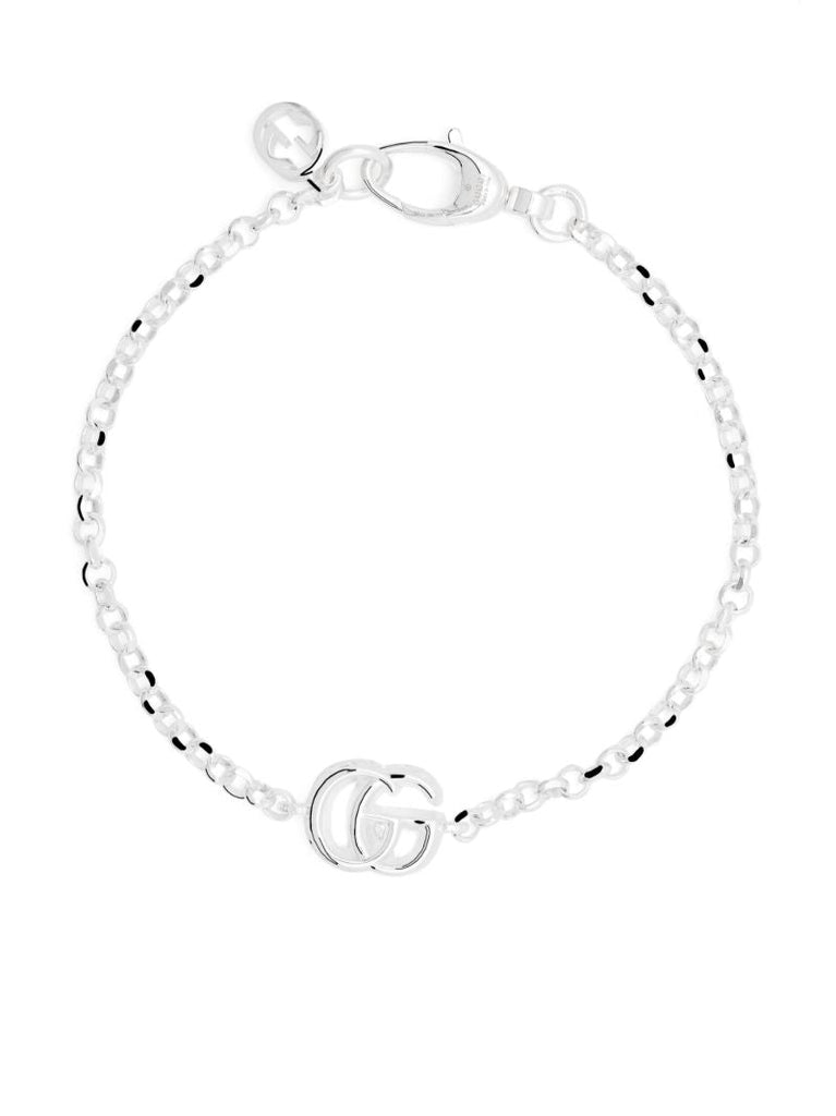 Sterling Silver Gg Marmont Bracelet