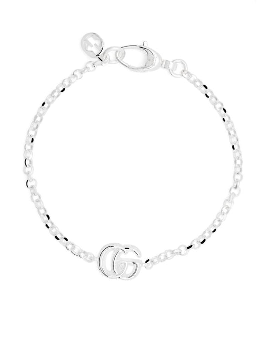 Sterling Silver Gg Marmont Bracelet