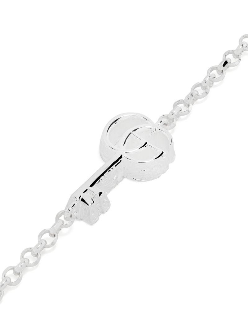 Sterling Silver Gg Marmont Bracelet