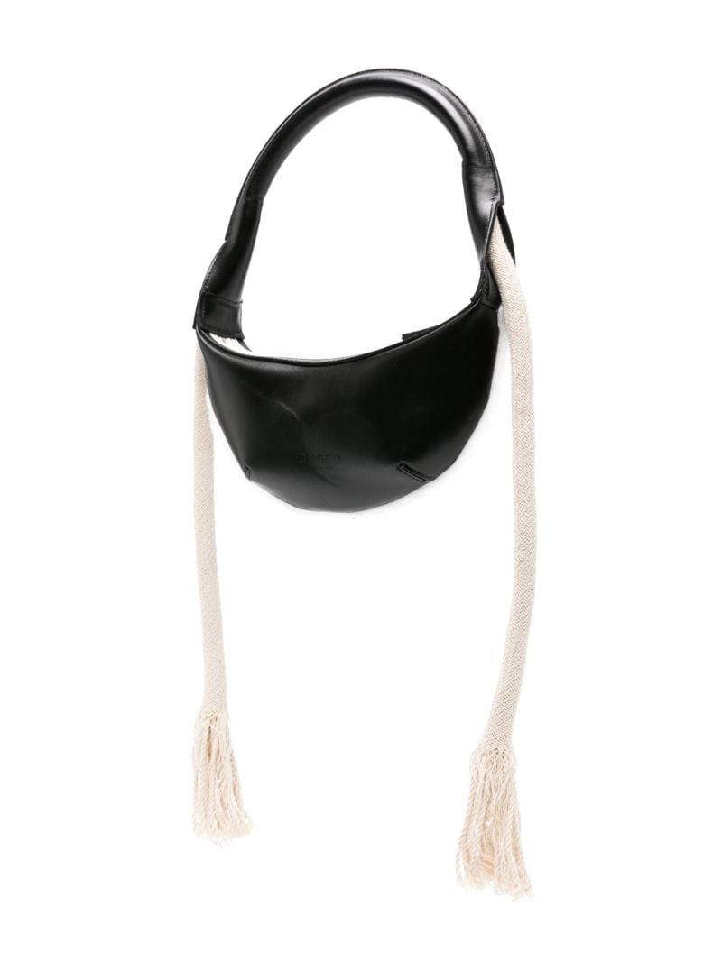Black Inni Leather Shoulder Bag