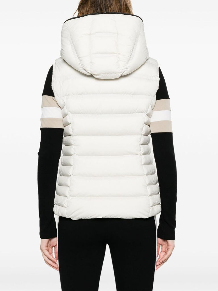 White Aliterse Quilted Down Gilet