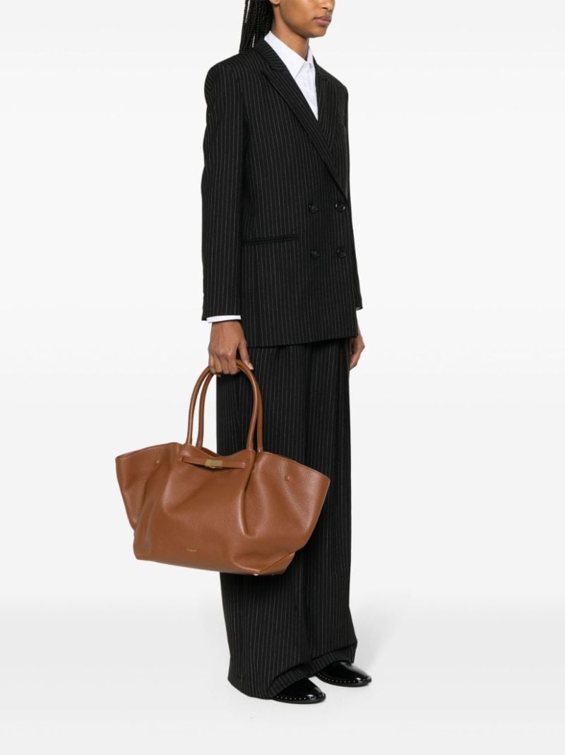 Brown the New York Small Leather Tote Bag