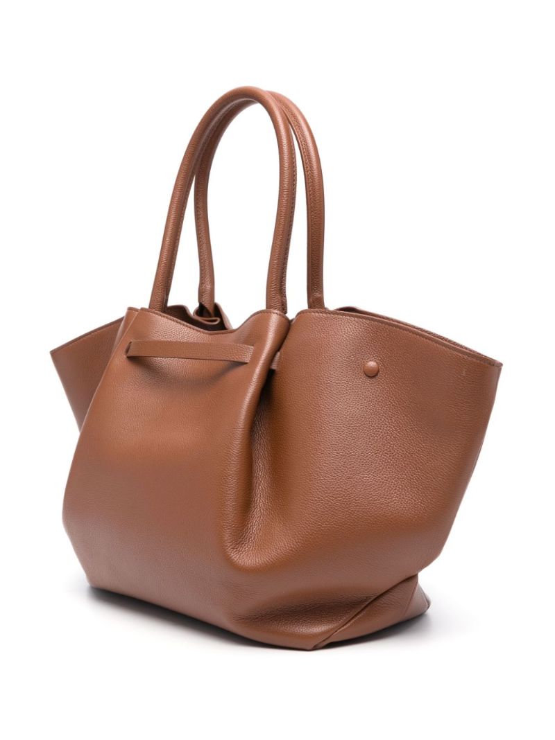 Brown the New York Small Leather Tote Bag