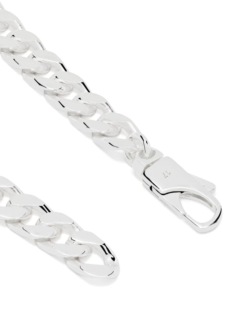 Sterling Silver Diagonal Interlocking G Bracelet