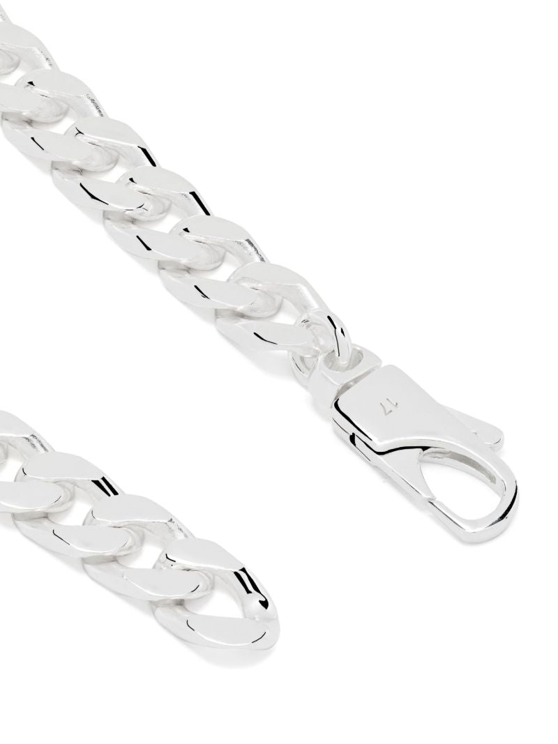 Sterling Silver Diagonal Interlocking G Bracelet