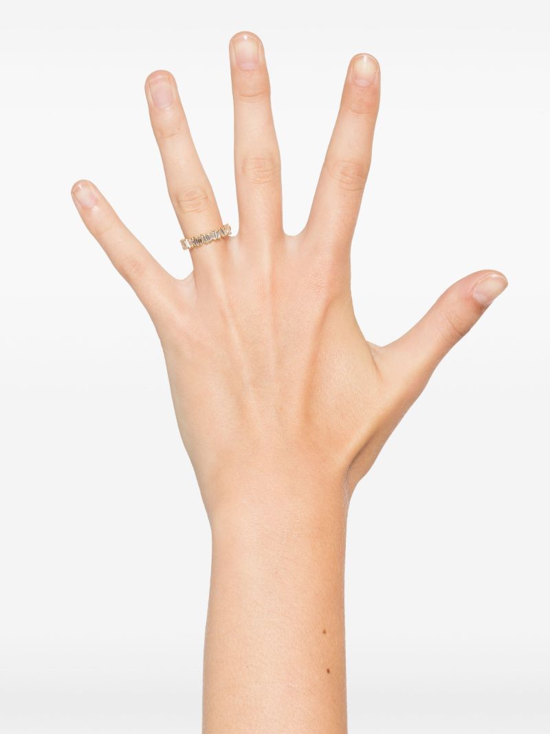 18k Yellow Gold Classic Diamond Ring