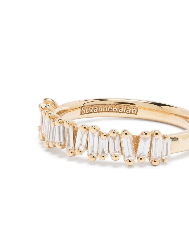 18k Yellow Gold Classic Diamond Ring