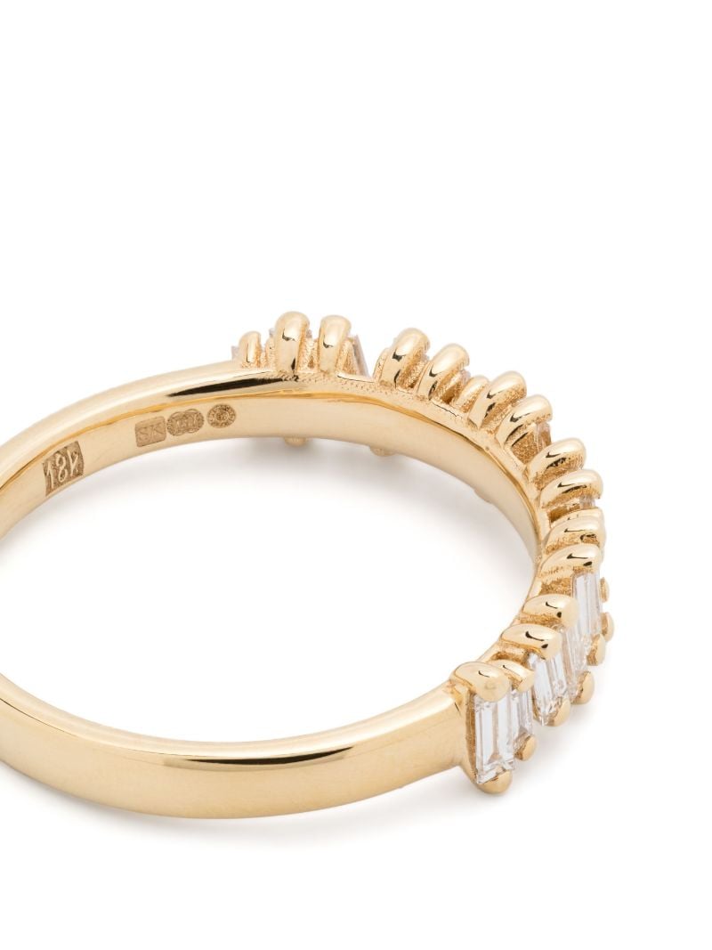 18k Yellow Gold Classic Diamond Ring