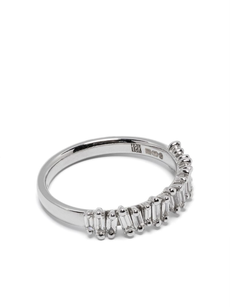 18k White Gold Classic Diamond Ring