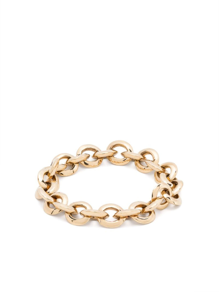 18k Yellow Gold Chain Ring