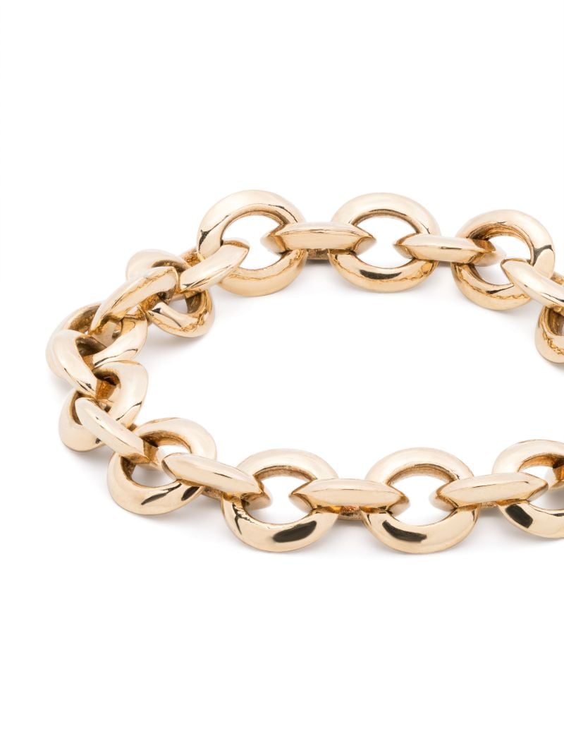 18k Yellow Gold Chain Ring