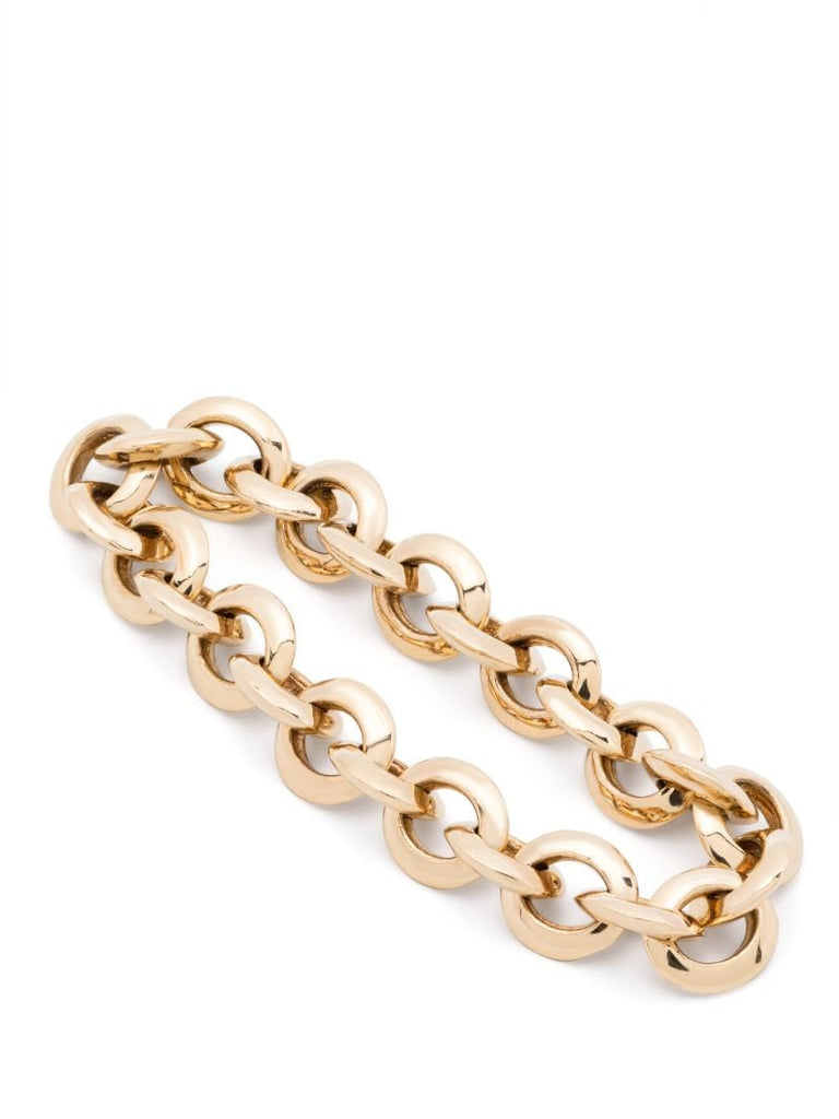 18k Yellow Gold Chain Ring