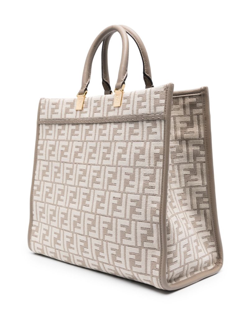 Neutral Sunshine Medium Tote Bag